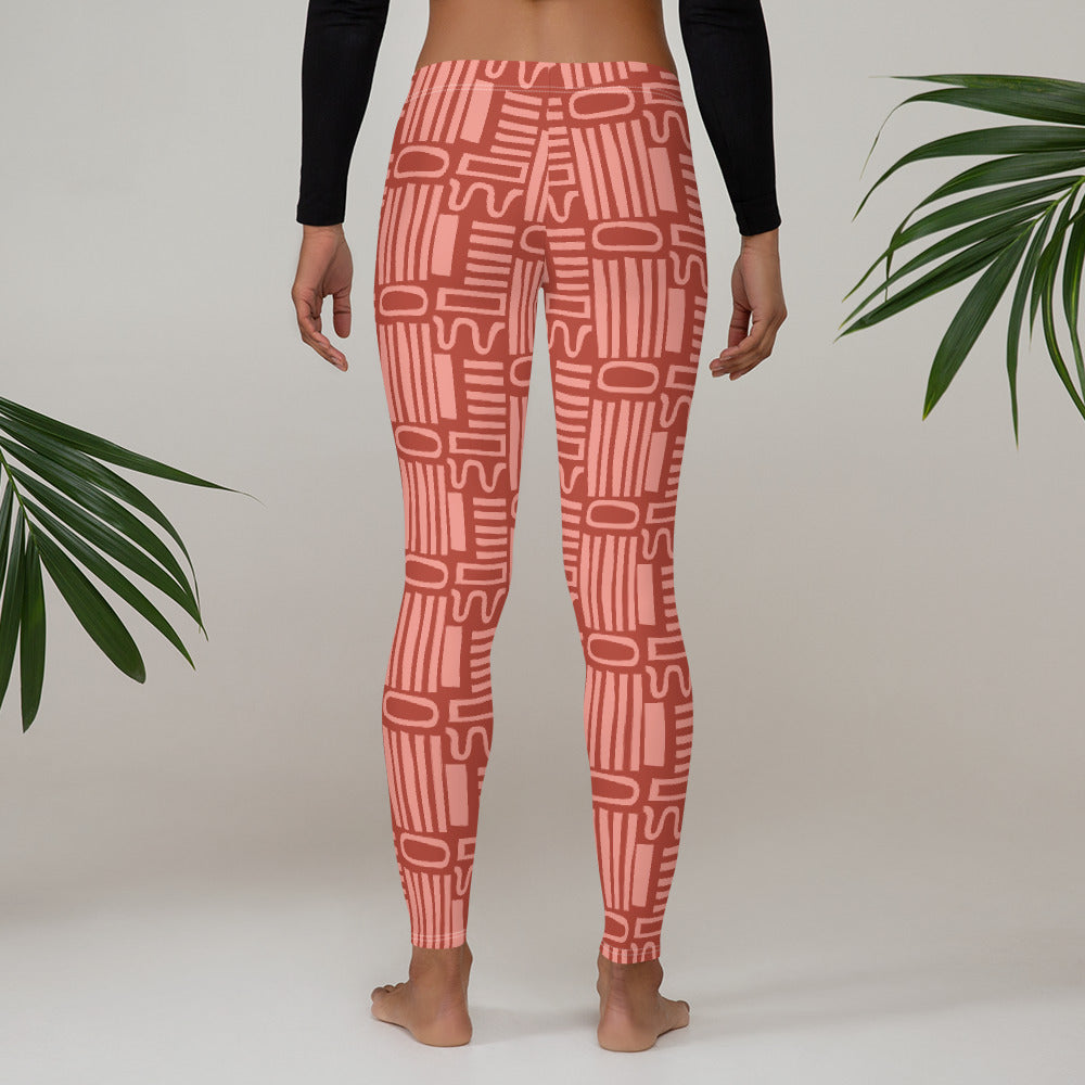 Geometrische Leggings