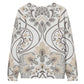 Recycled polyester sweatshirt "Baroque Style"