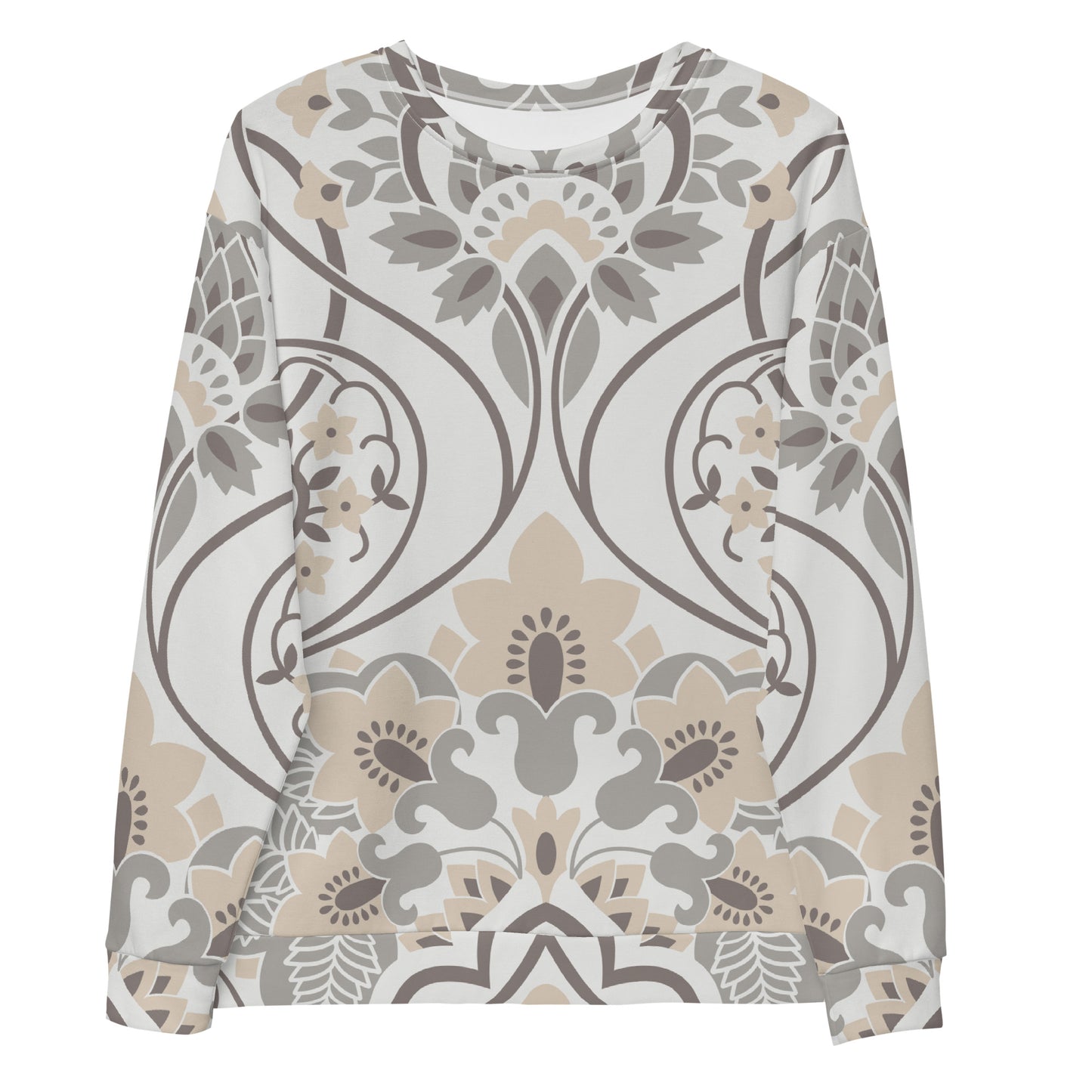 Recycled polyester sweatshirt "Baroque Style"