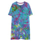 Tie Dye Graphic T-Shirt Dress