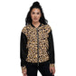 Chaqueta bomber animal print