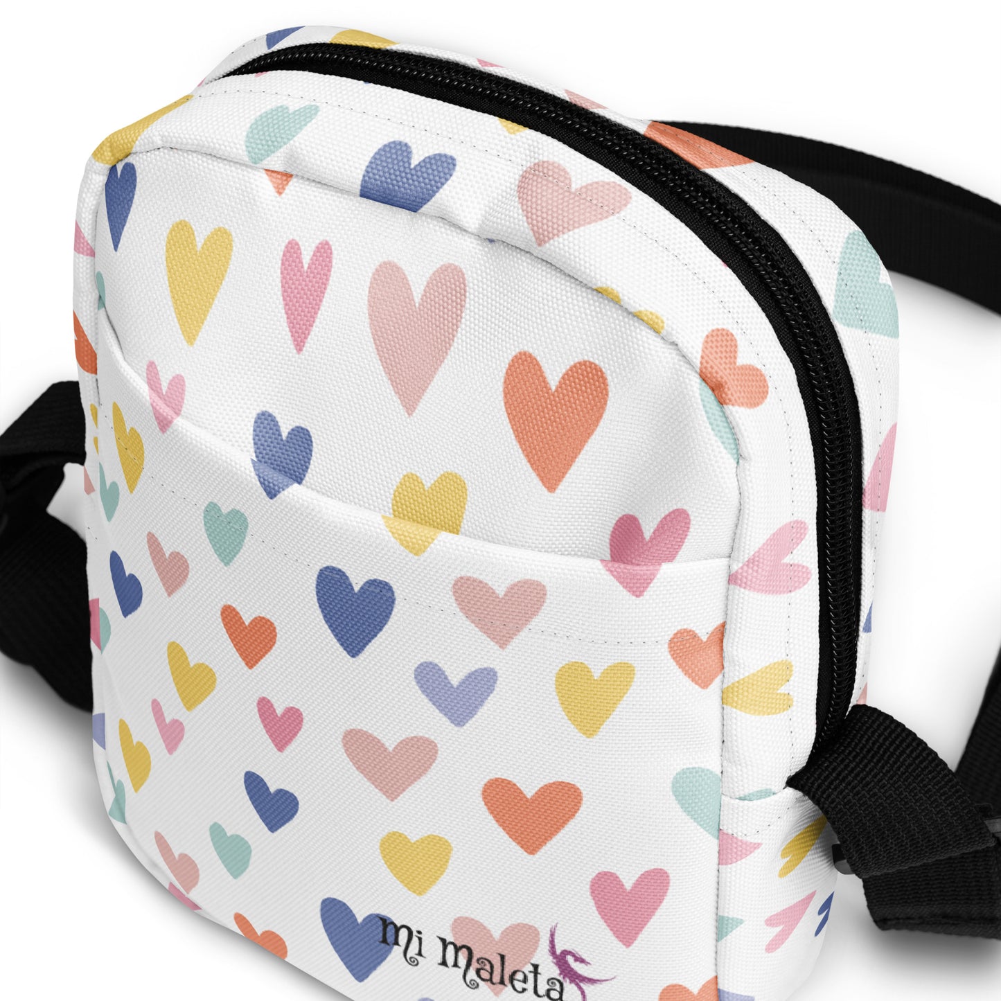 Hearts crossbody bag