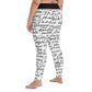 Yoga-Leggings mit Buchstaben