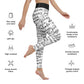 Yoga-Leggings mit Buchstaben