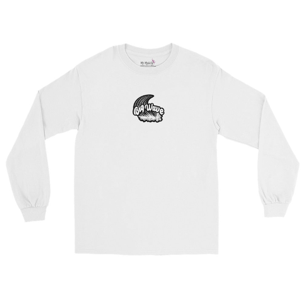 Big Wave Unisex Langarm-T-Shirt
