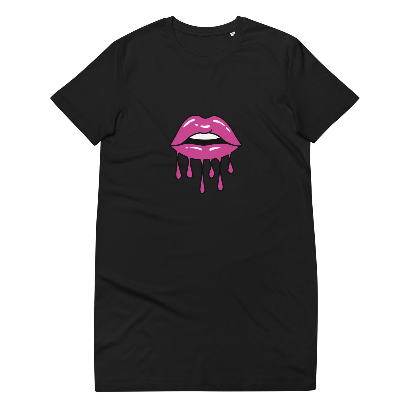 Kiss T-Shirt-Kleid aus Bio-Baumwolle