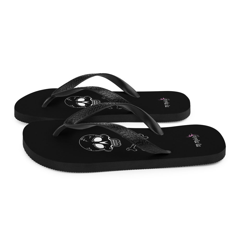 Totenkopf-Flip-Flops