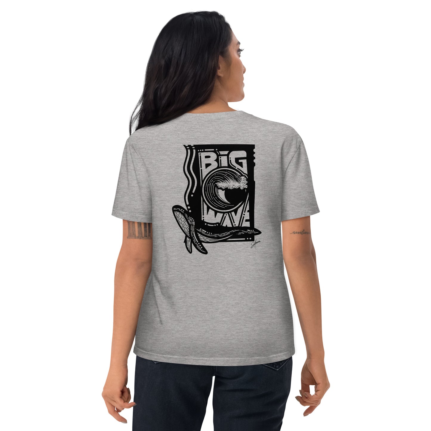 BIG WAVE T-Shirt aus Bio-Baumwolle