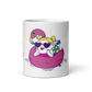 Glossy White Happy Summer Mug