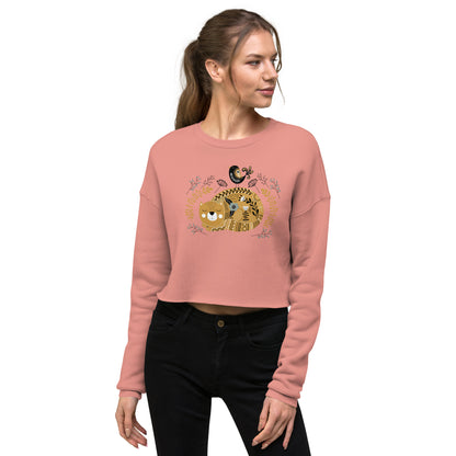 Short kitten sweatshirt